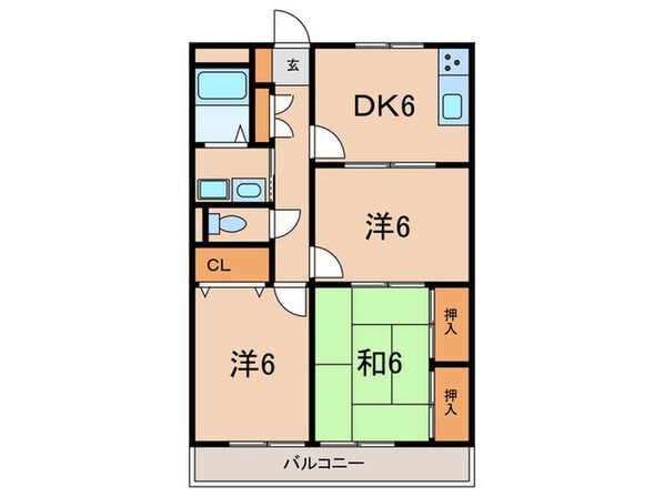 雄姿Ⅲの物件間取画像